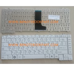 Toshiba Keyboard คีย์บอร์ด  Satellite C600 C640 C645 / L600 L630 L635 L640 L640D L645 L645D / L700 L730 L730D L735 L735D L740 L740D L745 L745D  / R600 / B40  ภาษาไทย/อังกฤษ